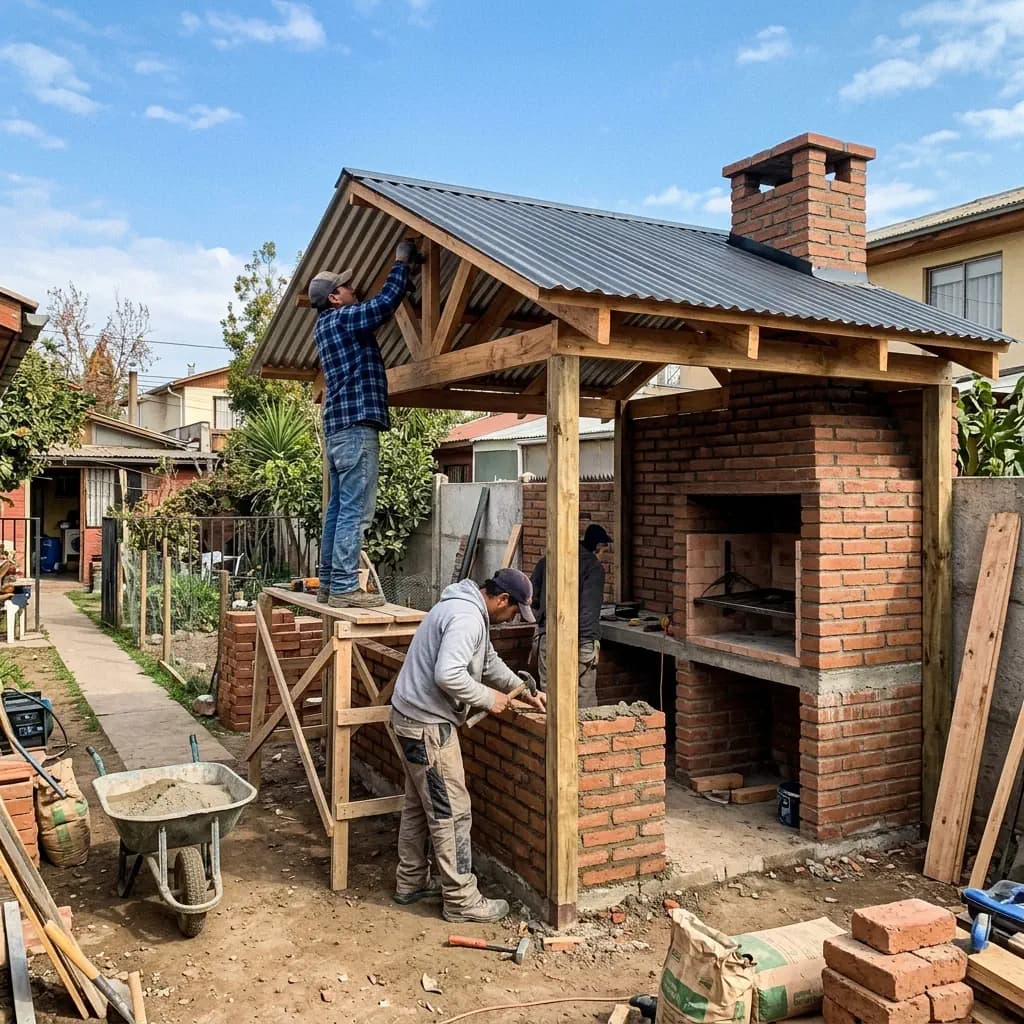 Construcción de Quinchos